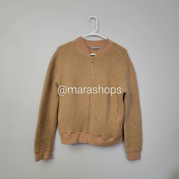 Vince Boucle Wool Bomber - Picture 2 of 6